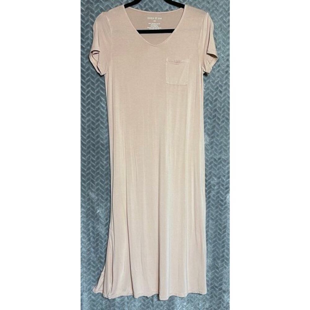 Eden & OM Hypoallergenic Long Bamboo Sleepshirt Sz XS Sleepwear Cooling Comfort